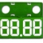 Imagem de Preçário com fundo Verde Números a Branco