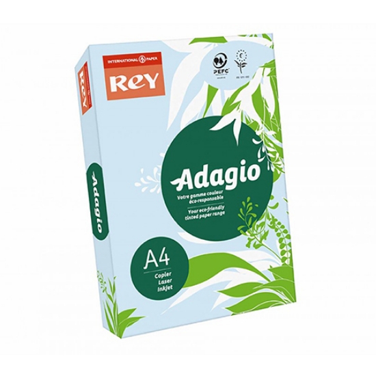 Picture of RESMA PAPEL COLORIDO A4 80GR ADAGIO PASTEL AZUL CELESTE (48)