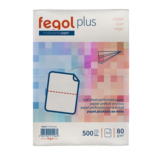 Picture of RESMA PAPEL FOTOCÓPIA A4 80GR BRANCO (PICOTADO A MEIO)