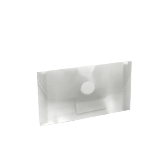 Imagem de BOLSA ARQUIVO PARA CARTÕES 105X65MM COM VELCRO FEGOL E108 TRANSPARENTE