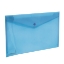 Imagem de BOLSA TIPO ENVELOPE A4 COM MOLA FEGOL E105 AZUL TRANSLÚCIDO