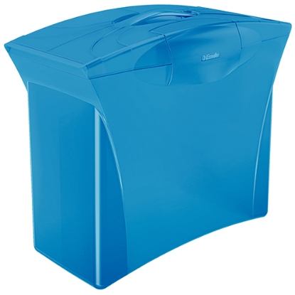 Imagem de FICHEIRO PARA 5 BOLSAS SUSPENSAS 33CM ESSELTE VIVIDA AZUL (623983)