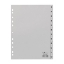 Imagem de SEPARADOR PP A4 12 POSIÇOES DURABLE 6512 NUMERADO CINZA