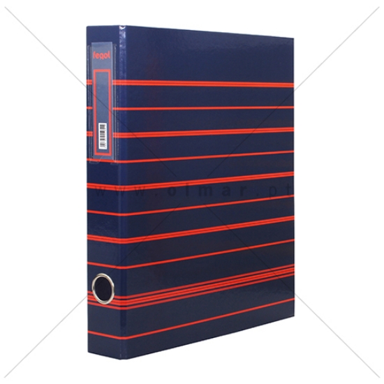 Picture of PASTA ARQUIVO A4 FEGOL L40 RISCAS AZUL