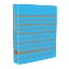 Imagem de PASTA ARQUIVO A4 FEGOL NEO:STYLE L40 018224 RISCAS AZUL CYAN