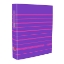 Imagem de PASTA ARQUIVO A4 FEGOL NEO:STYLE L40 018224 RISCAS VIOLETA