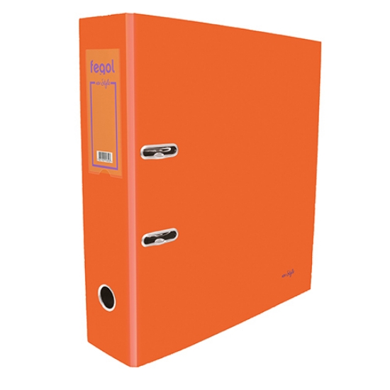 Picture of PASTA ARQUIVO A4 FEGOL NEO:STYLE L80 018218 LISA LARANJA