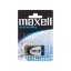 Imagem de BLISTER COM 1 PILHA ALCALINA 6LR61 9V MAXELL MN1604