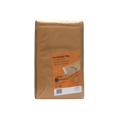 Imagem de SACO ALMOFADADO KRAFT Nº6(F) 240X350MM (BOLHAS DE AR)