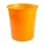 Picture of CESTO PAPÉIS INÚTEIS PLÁSTICO TRANSLÚCIDO 13LT LARANJA