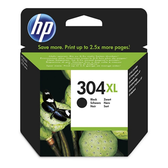 Imagem de TINTEIRO ORIGINAL HP 304XL N9K08AE PRETO ALTA CAPACIDADE