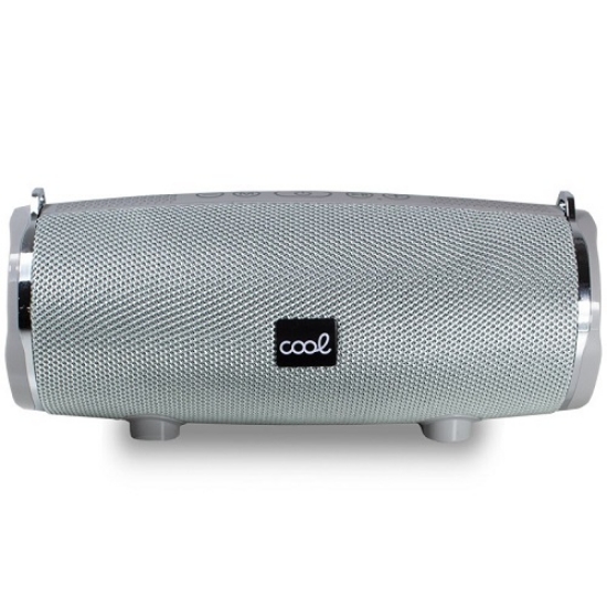 Imagem de COLUNA PORTÁTIL BLUETOOTH COOL BRISBANE CINZA (14W)