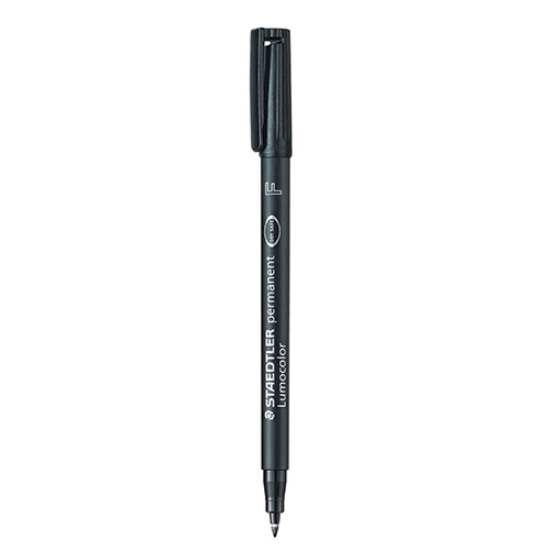 Picture of MARC. ACETATO/CD STAEDTLER LUMOCOLOR F PRETO 318-9