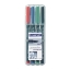 Picture of BLT.4 MARC. ACETATO/CD STAEDTLER LUMOCOLOR F 318WP4