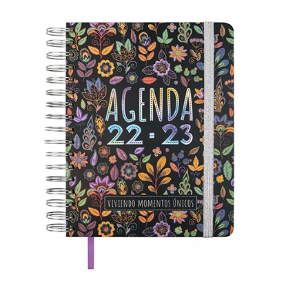 Imagem de AGENDA 2023 SEMANAL FINOCAM VITAE 16MESES 155X217MM PRETO