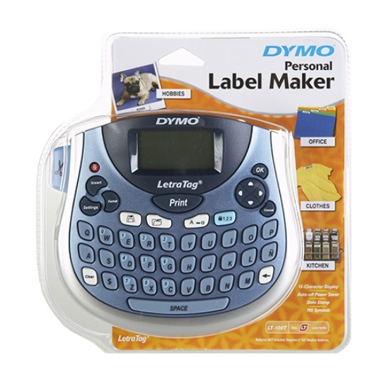 Imagem de MÁQUINA ETIQUETAR DYMO LETRATAG LT-100T SECRETÁRIA S0758380