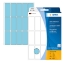 Picture of ETIQUETAS HERMA A5 20X50MM AZUL REF.2413 (CARTEIRA 32FOLHAS/480ETIQ)