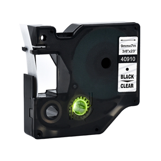 Picture of FITA P/DYMO D1 9MMX7MT PRETA/TRANSP. (40910/S0720670)