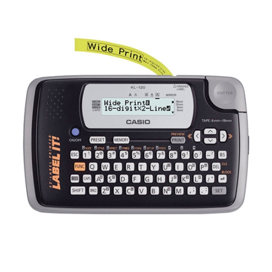 Imagem de MAQ.ETIQUETAR CASIO KL-120 EZ-LABEL PRINTER