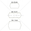 Picture of ROLO ETIQUETAS 26X16MM AD2 CANTOS REDONDOS BRANCO (1000UNI)