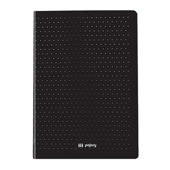 Imagem de CADERNO AGRAFADO A4 48FOLHAS PAJORY BLACK PREMIUM PAUTADO