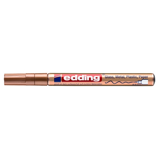 Imagem de MARC. PERM. EDDING 780 COBRE 55 (PONTA FINA 0.8MM)