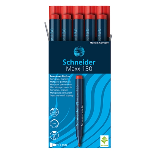 Imagem de MARC. PERM. SCHNEIDER MAXX 130 VERMELHO (113002)