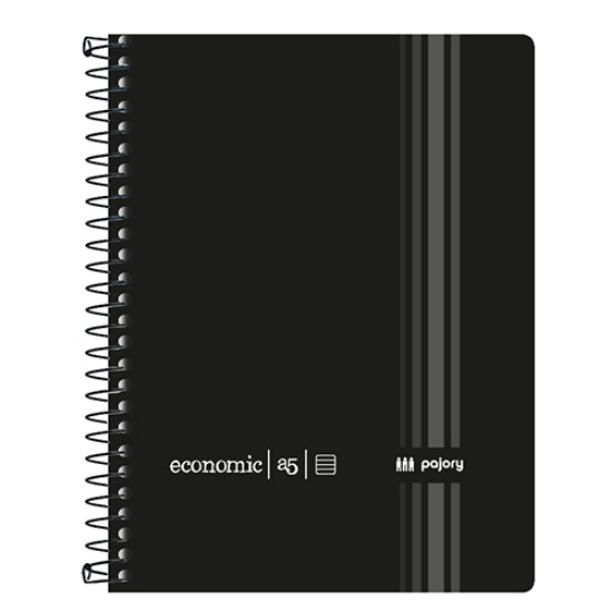 Picture of CADERNO ESPIRAL A5 80FOLHAS PAJORY ECONOMIC PAUTADO (53V)