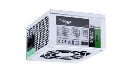 Imagem de Fonte de alimentação SFX 300W (63.5x125x100mm)